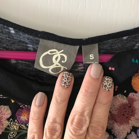 Anthropologie One Sept Blanche Embroidered Top - Picture 8 of 11